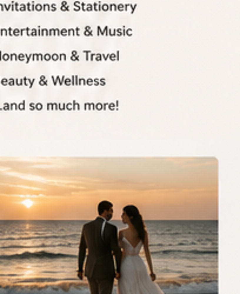 Coastal Honeymoon Escape