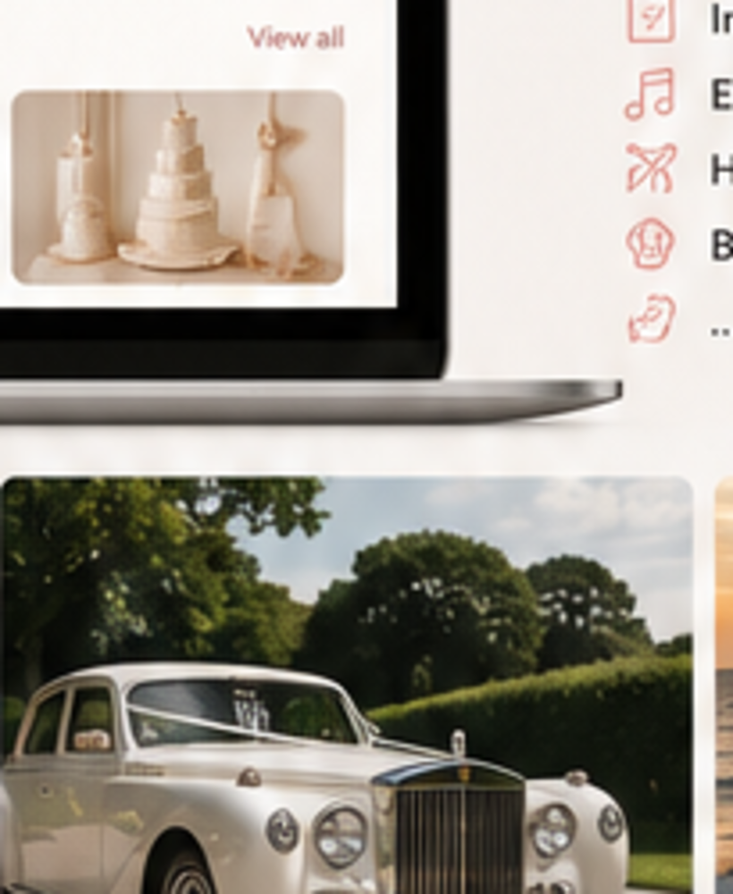 Classic Wedding Car